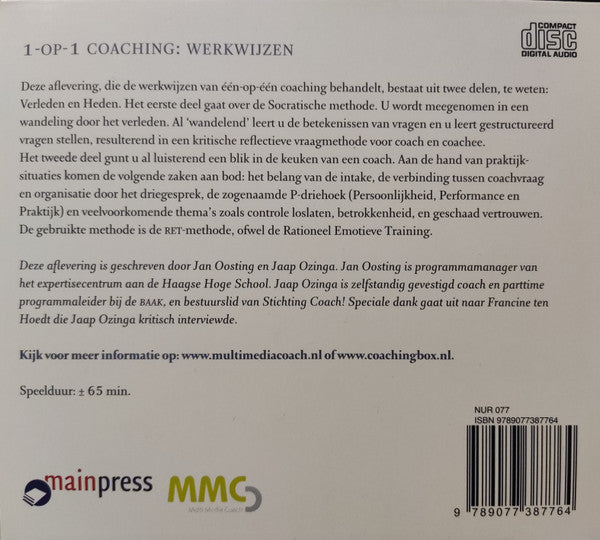 Marijke Lingsma : De Coachingbox 6/ 1-Op-1 Coaching: Werkwijzen (CD)