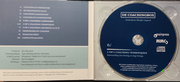 Marijke Lingsma : De Coachingbox 6/ 1-Op-1 Coaching: Werkwijzen (CD)