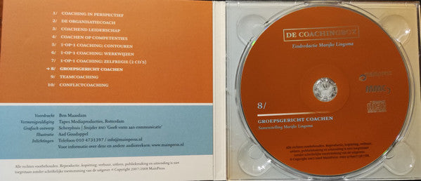 Marijke Lingsma : De Coachingbox 8/ Groepsgericht Coachen (CD)