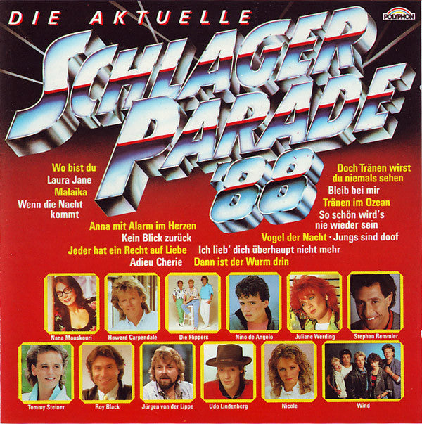 Various : Die Aktuelle Schlagerparade '88 (CD, Comp)