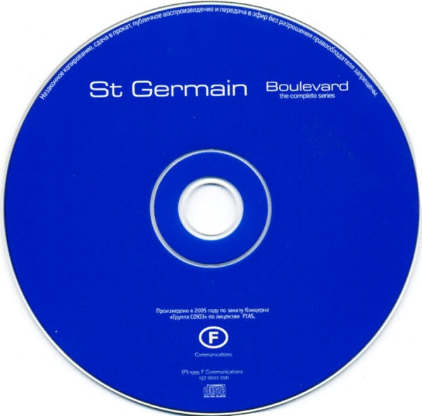 St Germain : Boulevard (The Complete Series) (CD, Album, RE)