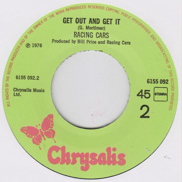 Racing Cars : Ladee-Lo (7", Single)
