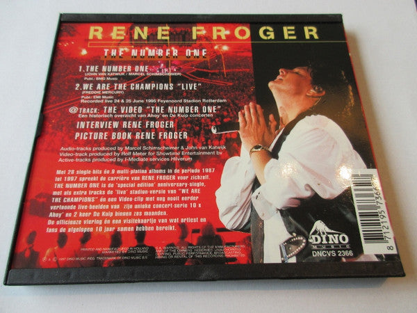 René Froger : The Number One (CD, Single, Enh, S/Edition)