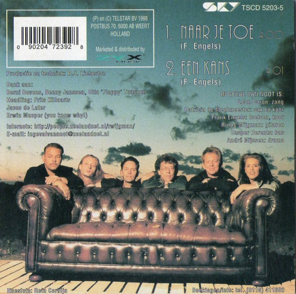 In Geval Van Noot : Naar Je Toe / Een Kans (CD, Single)