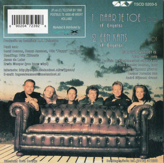 In Geval Van Noot : Naar Je Toe / Een Kans (CD, Single)