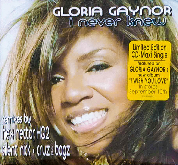 Gloria Gaynor : I Never Knew (CD, Maxi, Ltd, Dig)