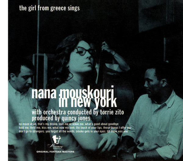 Nana Mouskouri : Nana Mouskouri In New York - The Girl From Greece Sings (CD, Album, RE, RM, Dig)