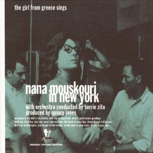 Nana Mouskouri : Nana Mouskouri In New York - The Girl From Greece Sings (CD, Album, RE, RM, Dig)