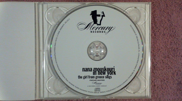 Nana Mouskouri : Nana Mouskouri In New York - The Girl From Greece Sings (CD, Album, RE, RM, Dig)