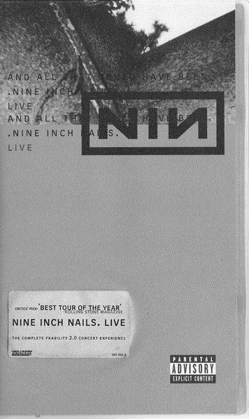 Nine Inch Nails : And All That Could Have Been: Live (VHS)