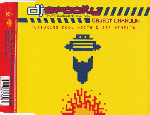 DJ Spooky : Object Unknown (CD, Maxi)