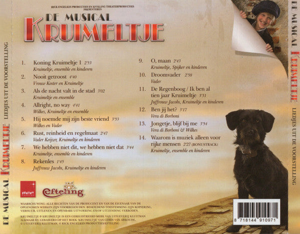 Cast "Kruimeltje" : De Musical Kruimeltje (CD, Album)