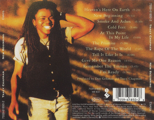 Tracy Chapman : New Beginning (CD, Album)