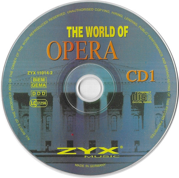 Various : The World Of Opera (2xCD, Comp, RE)