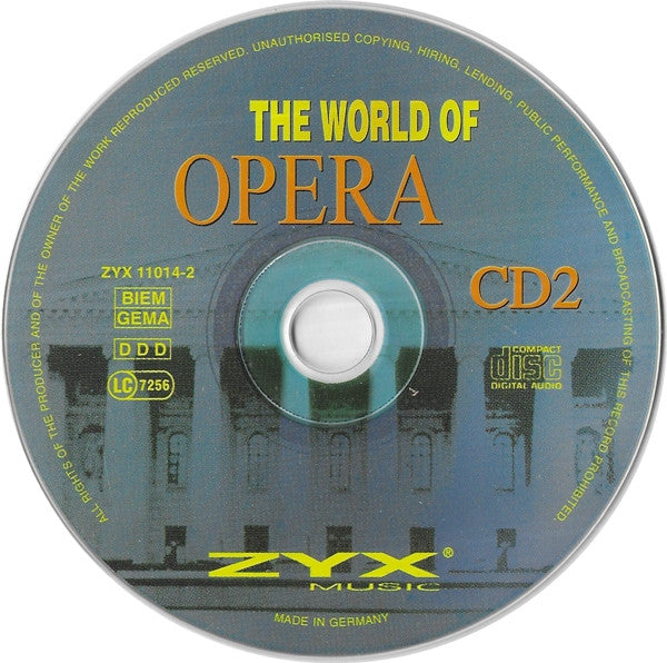 Various : The World Of Opera (2xCD, Comp, RE)