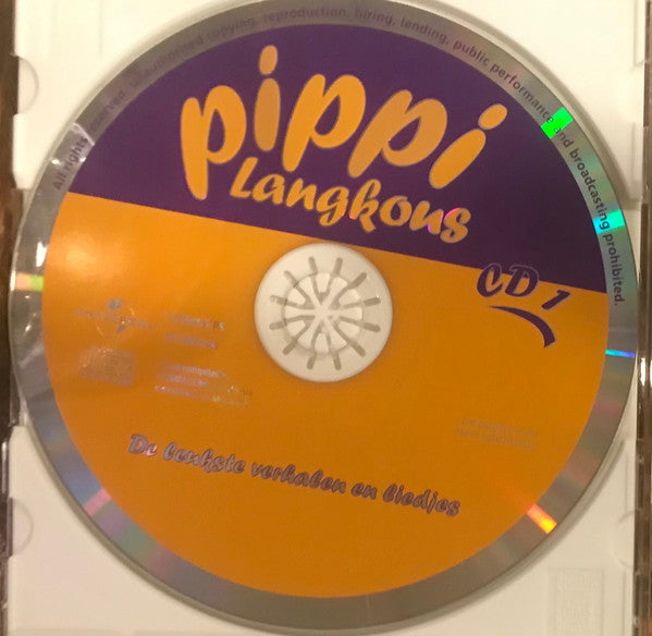 Pippi Långstrump : Pippi Langkous - De Leukste Verhalen En Liedjes (2xCD, Album, Comp)