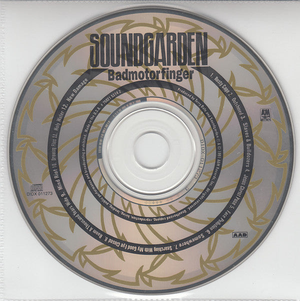 Soundgarden : Badmotorfinger (CD, Album)