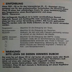 No Artist : Test CD (CD)
