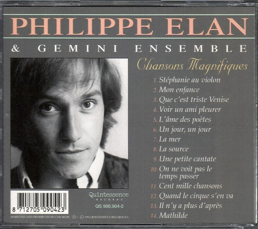 Philippe Elan, Gemini Ensemble (2) : Chansons Magnifiques (CD, Album)