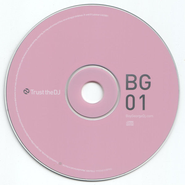 Boy George : BoyGeorgeDj.Com (2xCD, Mixed)