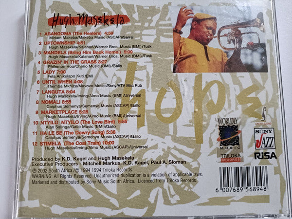 Hugh Masekela : Hope (CD)