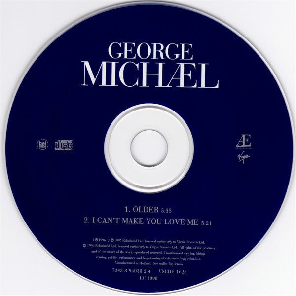 George Michael : Older (CD, Single)
