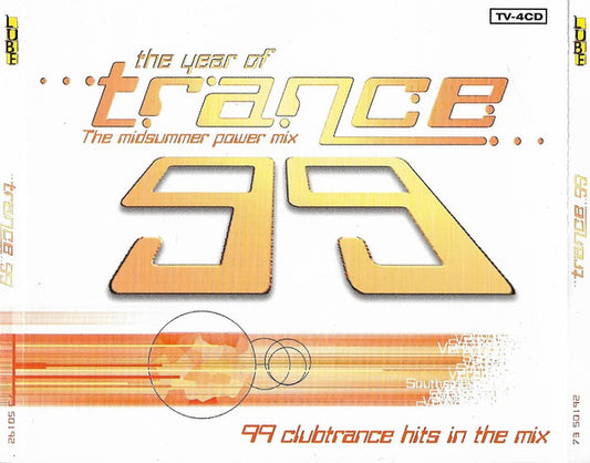 Various : The Year Of Trance 99 - The Midsummer Power Mix (4xCD, Mixed)