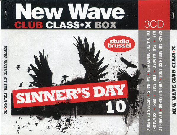 Various : New Wave Club Class•X - Sinner's Day 10 (3xCD, Comp)