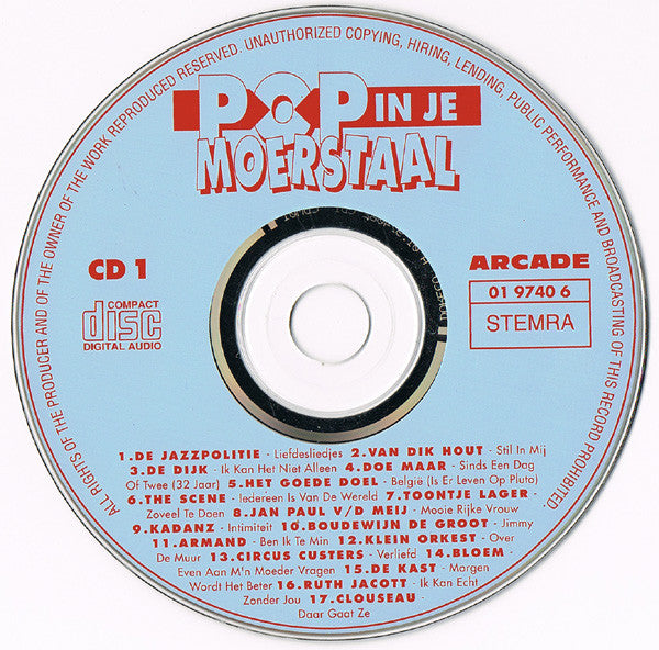 Various : Het Beste Uit Pop In Je Moerstaal (2xCD, Comp)