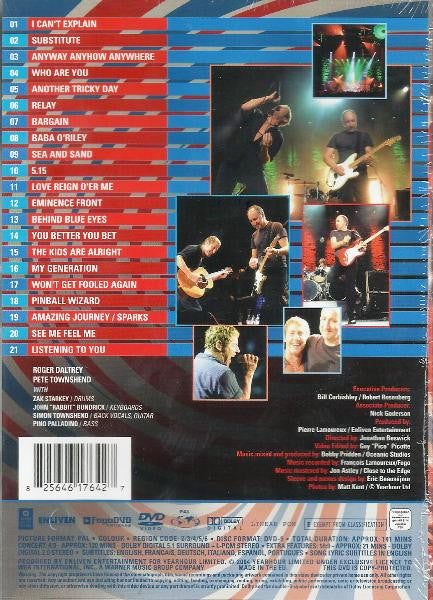 The Who : Live In Boston (DVD-V, Copy Prot., Multichannel, PAL)