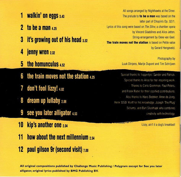 Nighthawks At The Diner : Walkin' On Eggs (CD, Album)