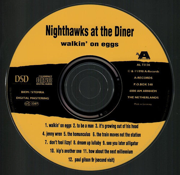 Nighthawks At The Diner : Walkin' On Eggs (CD, Album)