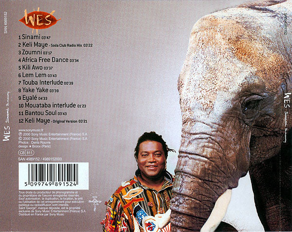 Wes : Sinami (The Memory) (CD, Album)