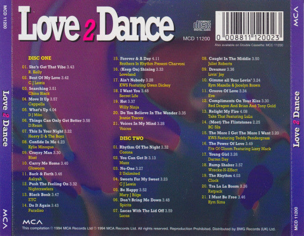 Various : Love 2 Dance (2xCD, Comp)