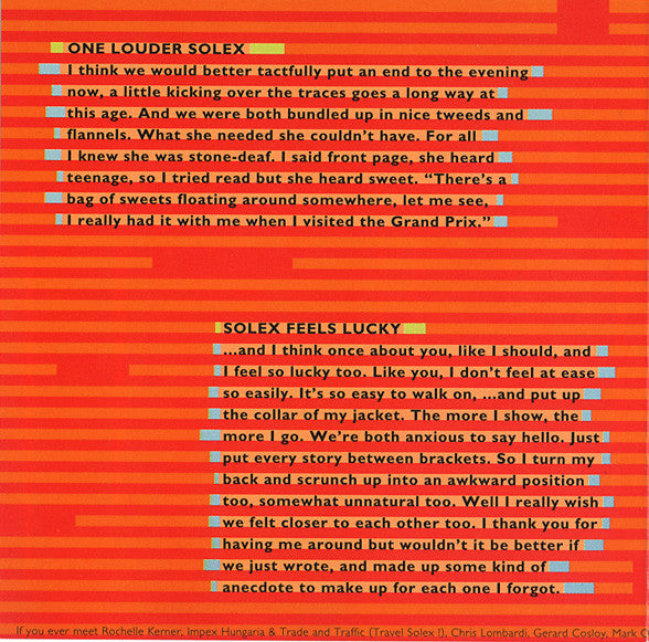 Solex : Solex Vs. The Hitmeister (CD, Album)