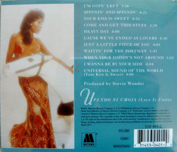 Stevie Wonder Presents Syreeta : Syreeta (CD, Album, RE, RM)