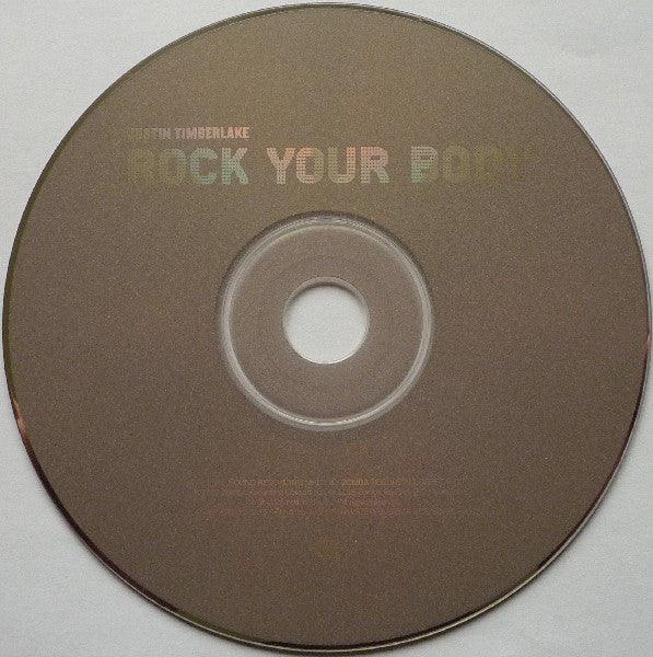 Justin Timberlake : Rock Your Body (CD, Maxi)