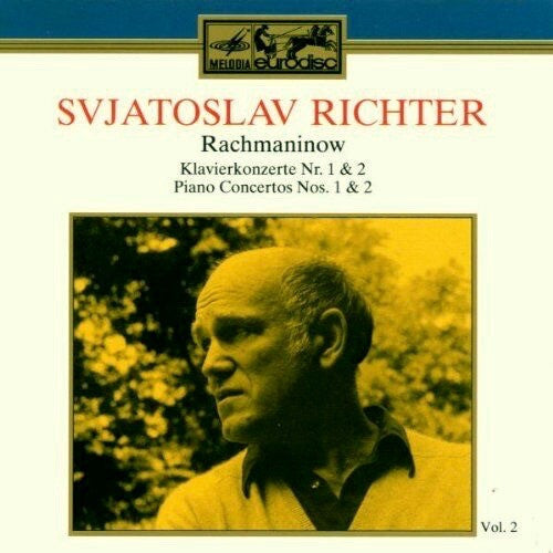 Sviatoslav Richter, Sergei Vasilyevich Rachmaninoff : Klavierkonzerte Nr. 1 & 2 = Piano Concertos Nos. 1 & 2 (CD, Comp, Mono, RE)