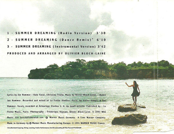 Kate Yanai : Summer Dreaming (CD, Maxi, Tar)