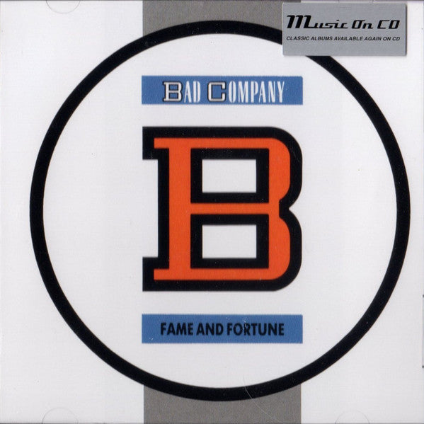 Bad Company (3) : Fame And Fortune (CD, Album, RE)