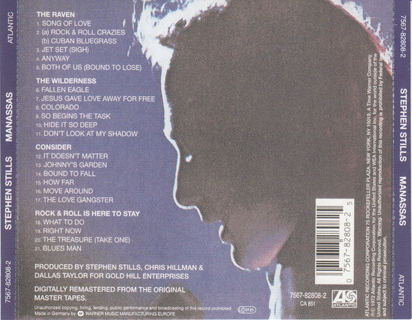 Stephen Stills, Manassas : Manassas (HDCD, Album, RE, RM)