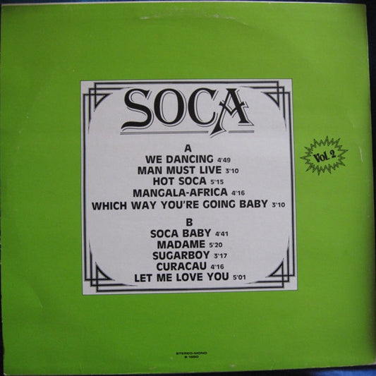 Various : Soca Vol. 2 (LP)