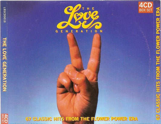 Various : The Love Generation - 67 Classic Hits From The Flower Power Era (4xCD, Comp)