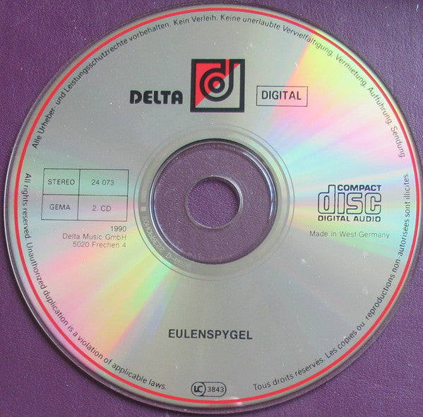 Eulenspygel : Eulenspygel / Laut & Deutlich (2xCD, Comp)