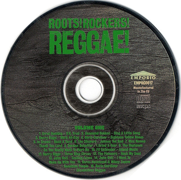 Various : Roots! Rockers! Reggae! - Volume One (CD, Comp)