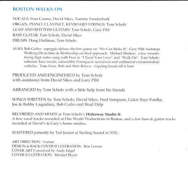 Boston : Walk On (CD, Album)