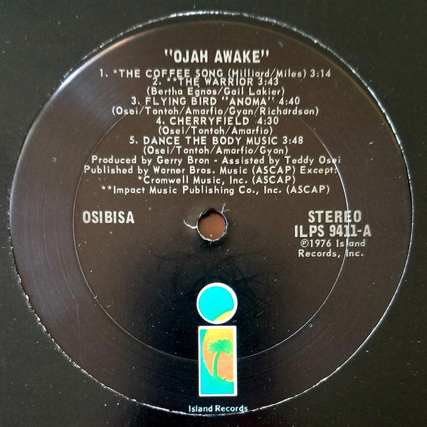 Osibisa : Ojah Awake (LP, Album)