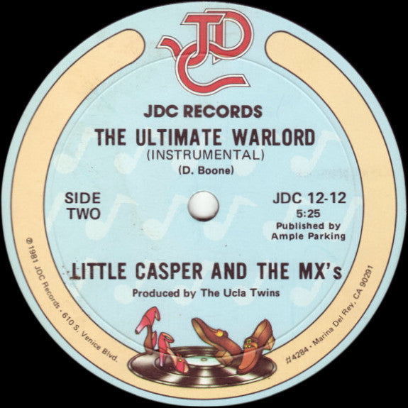 Little Casper And The MX's : The Ultimate Warlord (12")