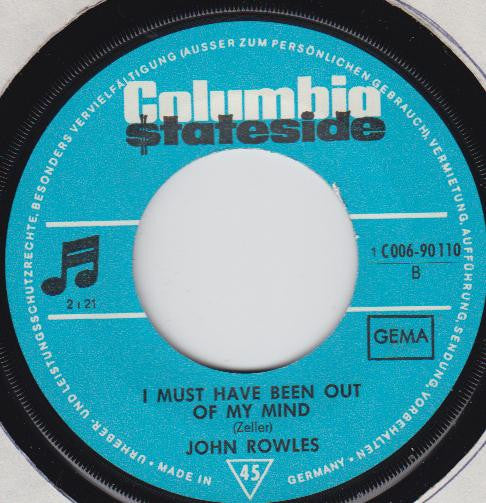 John Rowles : One Day (7", Single)