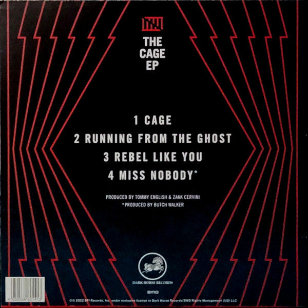 Billy Idol : The Cage (12", EP, 180)